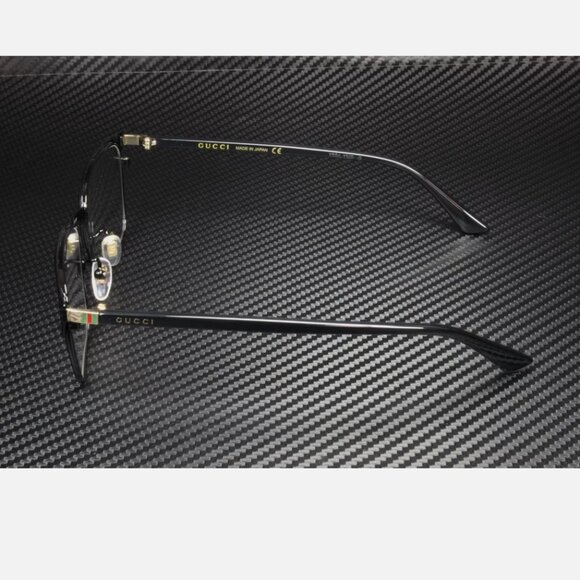 Gucci Men's Eyeglasses Rectangular 56mm - Picture 4 of 5